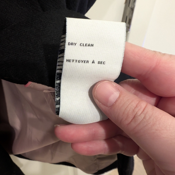 Kate Spade High Neck Wool Blend Black Women's Coat - Picture 9 of 12